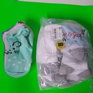 #607 Kids Small 5.5-8.5 socks crew ankle